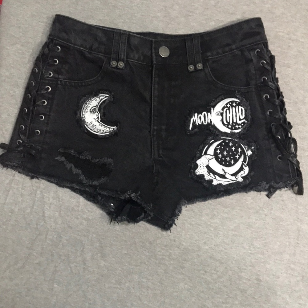 Size S Killstar Many Moons shorts.